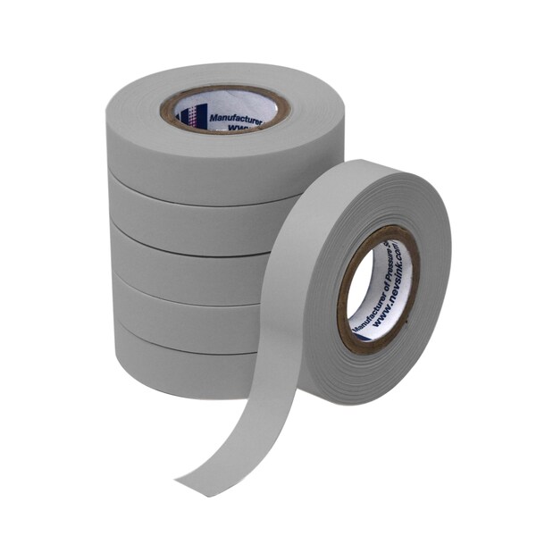 1/2 wide x 500 Gray Labeling Tape, PK24
